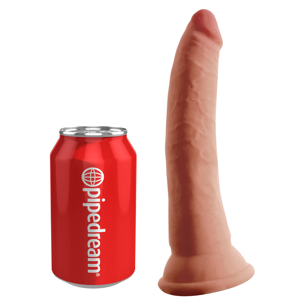 King Cock Plus 7" Triple Density Cock Tan | 603912770445 | Available at EroticWarehouse.com