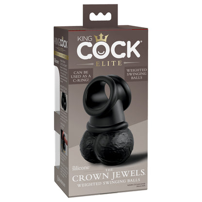 King Cock Elite The Crown Jewels Swinging | 603912770995 | Available at EroticWarehouse.com