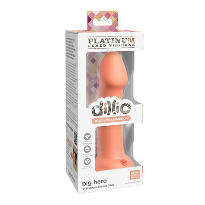 Dillio Platinum Big Hero 6'' Peach | 603912772777 | Available at EroticWarehouse.com