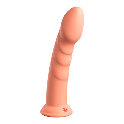 Dillio Platinum Super Eight 8'' Peach | 603912772838 | Available at EroticWarehouse.com
