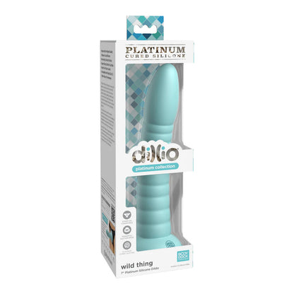 Dillio Platinum Wild Thing 7'' Teal | 603912772975 | Available at EroticWarehouse.com
