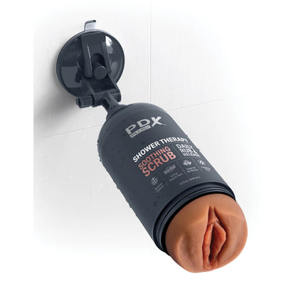 Pdx Plus Shower Therapy Soothing Scrub Tan | 603912774566 | Available at EroticWarehouse.com