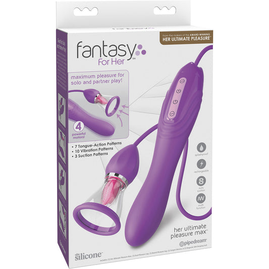 Fantasy For Her Her Ultimate Pleasure Max Purple | 603912775174 | Available at EroticWarehouse.com