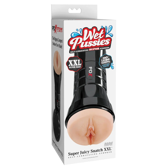 Pdx Extreme Wet Pussies Super Juicy Snatch XXL Light | 603912775976 | Available at EroticWarehouse.com