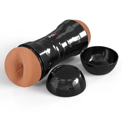 Pdx Extreme Super Flip-A-Pussy Over Brown | 603912777581 | Available at EroticWarehouse.com