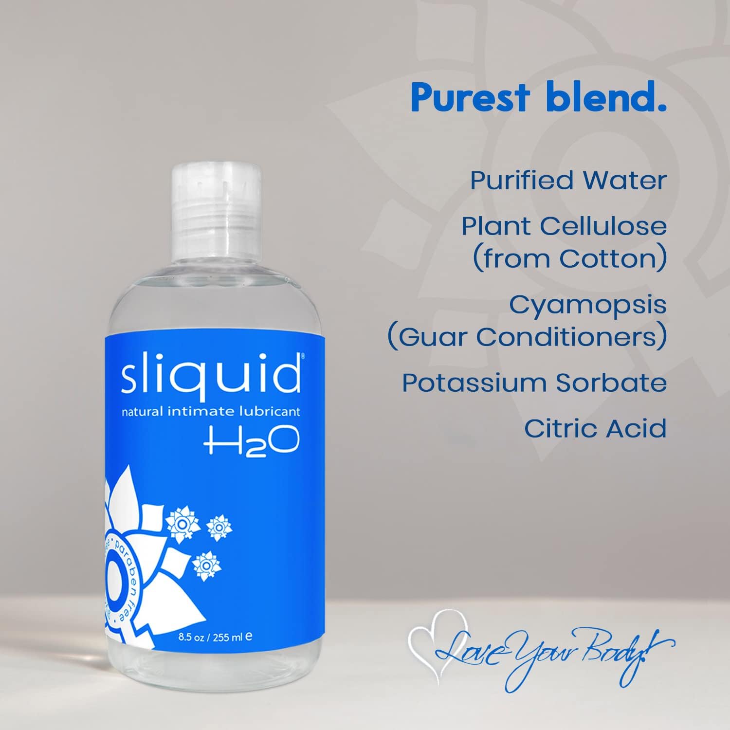 Naturals H20 Personal Lubricant - 8.5 Fl. Oz. (251 ml) | 894147000111 | Available at EroticWarehouse.com