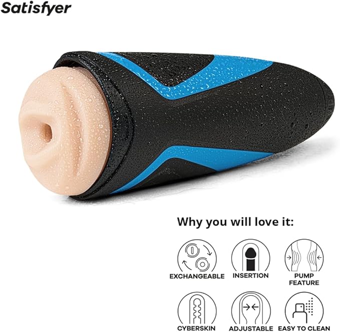 Satisfyer Men One Vibrating And Sucking Stroker | 4049369015887 | Available at EroticWarehouse.com
