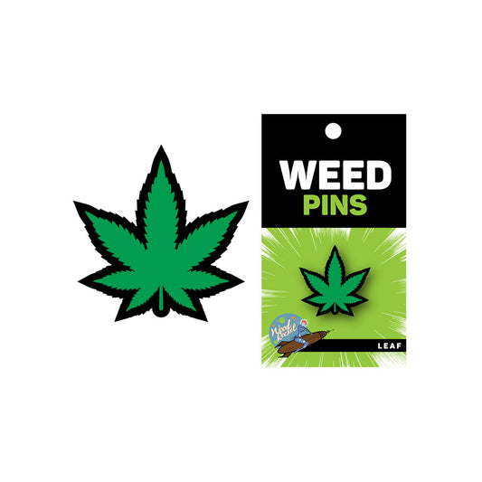 Green Marijuana Leaf Pin | 616453050211 | Available at EroticWarehouse.com