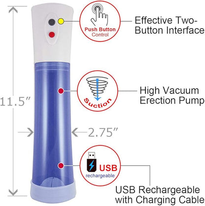 Commander Electric Pump - Blue