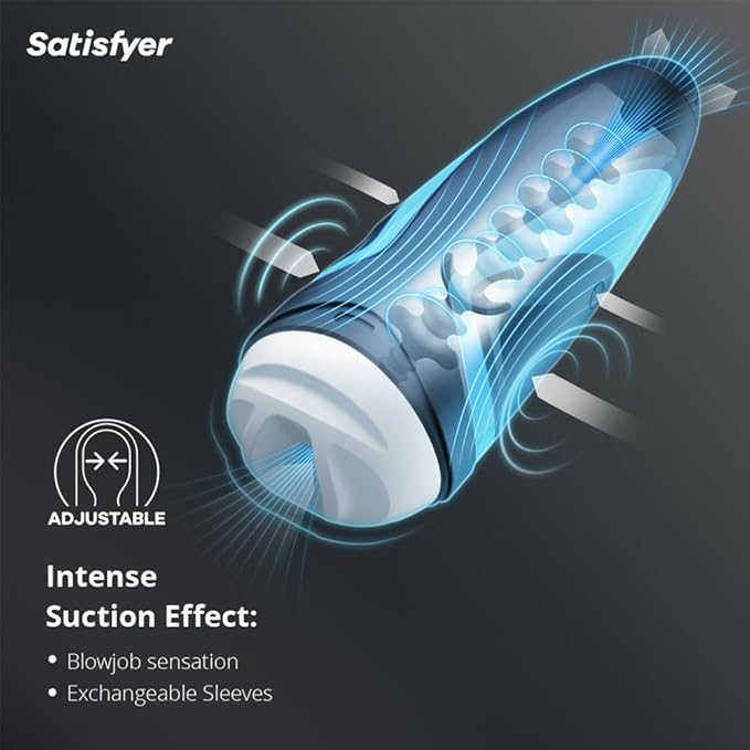 Satisfyer Men One Vibrating And Sucking Stroker | 4049369015887 | Available at EroticWarehouse.com