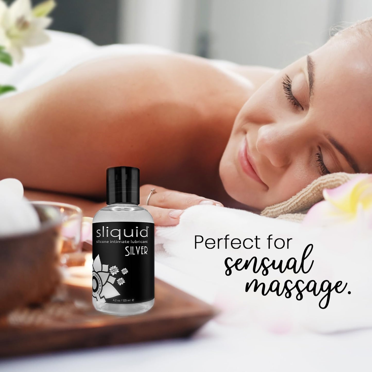 Naturals Sliquid Silver - 8.5 Fl. Oz. (251 ml) | 894147000128 | Available at EroticWarehouse.com