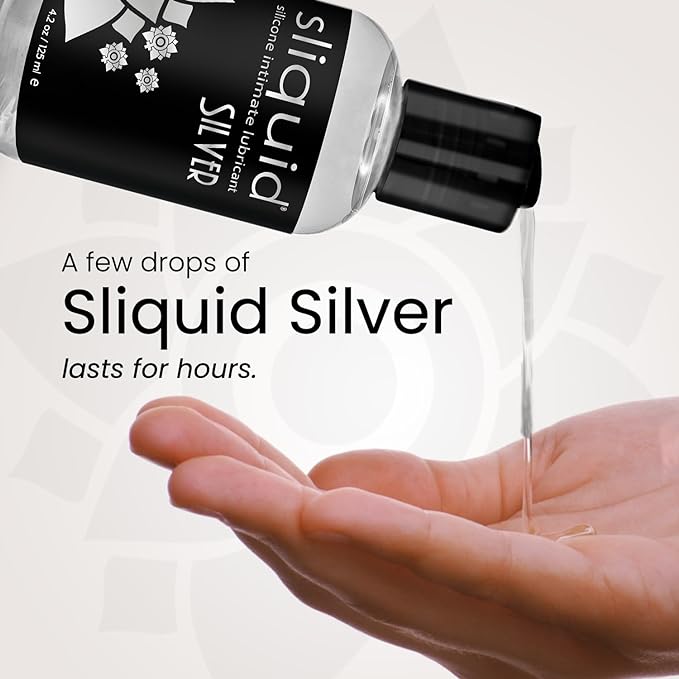 Naturals Sliquid Silver - 8.5 Fl. Oz. (251 ml) | 894147000128 | Available at EroticWarehouse.com