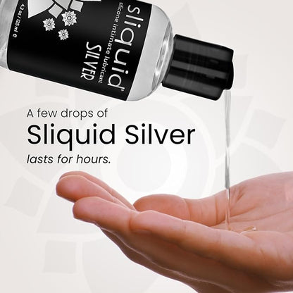 Naturals Sliquid Silver - 8.5 Fl. Oz. (251 ml) | 894147000128 | Available at EroticWarehouse.com