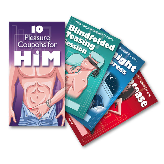 Pleasure Coupons for Him | 623849070791 | Available at EroticWarehouse.com