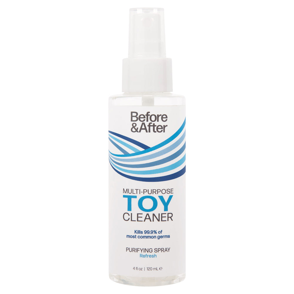 Before & After Anti-Bacterial Toy Cleaner 4 oz. | 638258000079 | Available at EroticWarehouse.com