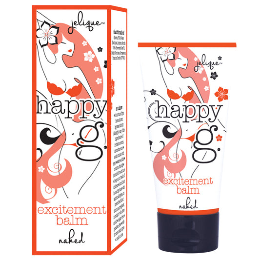 Jelique Happy G Excitement Balm Naked .5 oz. | 638258700054 | Available at EroticWarehouse.com