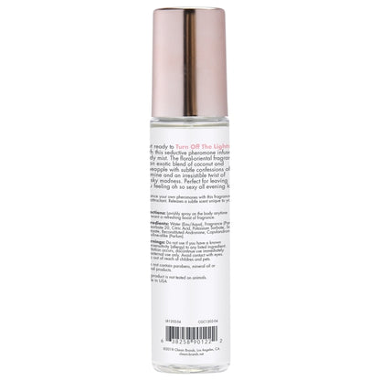 CG Body Mist Turn Off The Lights 3.5 oz. | 638258901222 | Available at EroticWarehouse.com