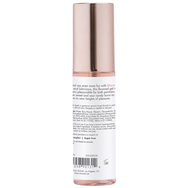 CG Blow Me Oral Sex Gel Berry Burst 2 oz. | 638258901314 | Available at EroticWarehouse.com