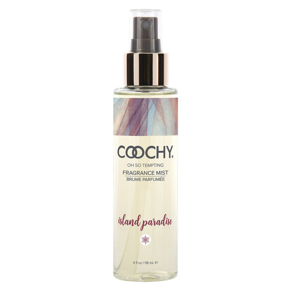 Coochy Fragrance Body Mist Island Paradise 4 oz. | 638258901765 | Available at EroticWarehouse.com