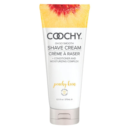 Coochy Shave Cream Peachy Keen 12.5 oz. | 638258902076 | Available at EroticWarehouse.com