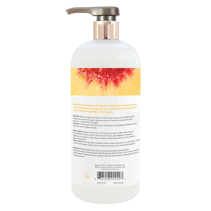 Coochy Shave Cream Peachy Keen 32 oz. | 638258902427 | Available at EroticWarehouse.com