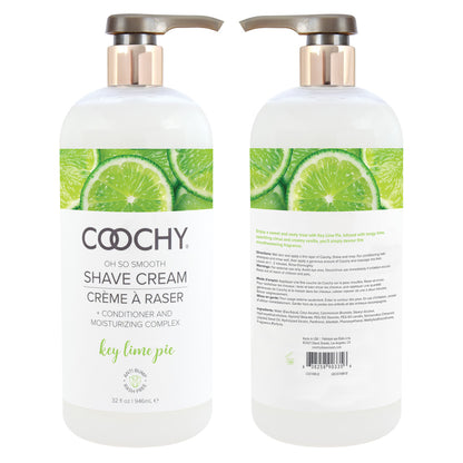 Coochy Shave Cream Key Lime Pie 32 oz. | 638258903356 | Available at EroticWarehouse.com