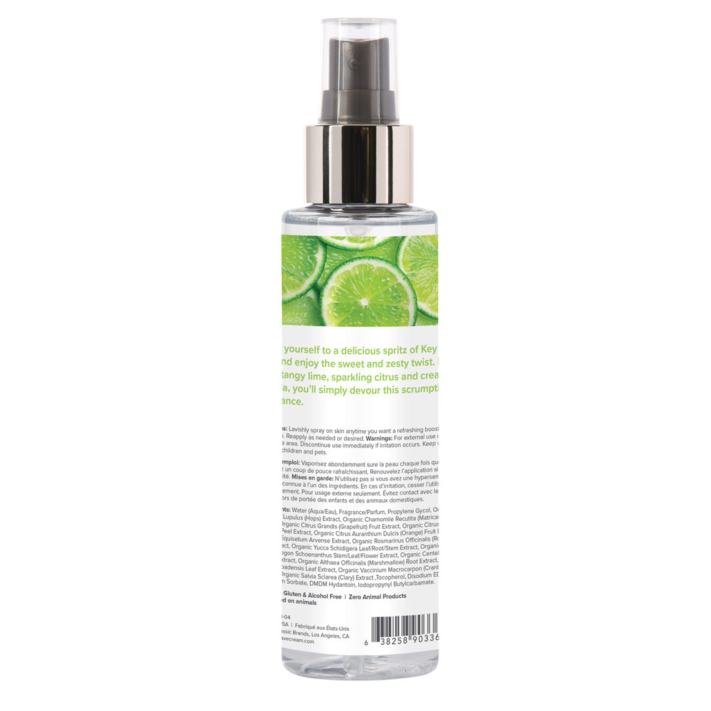 Coochy Fragrance Body Mist Key Lime Pie 4 oz. | 638258903363 | Available at EroticWarehouse.com