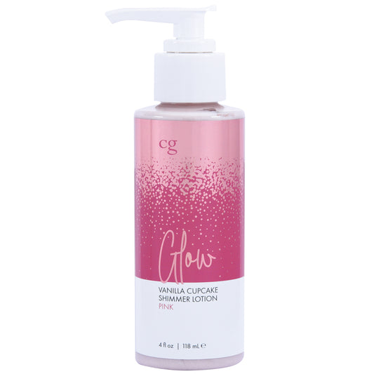 Cgc Vanilla Cupcake Fragranced Shimmer Lotion Pink 4 oz. | 638258904469 | Available at EroticWarehouse.com