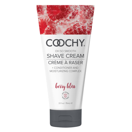 Coochy Berry Bliss Shave Cream 0.5 oz. | 638258905572 | Available at EroticWarehouse.com