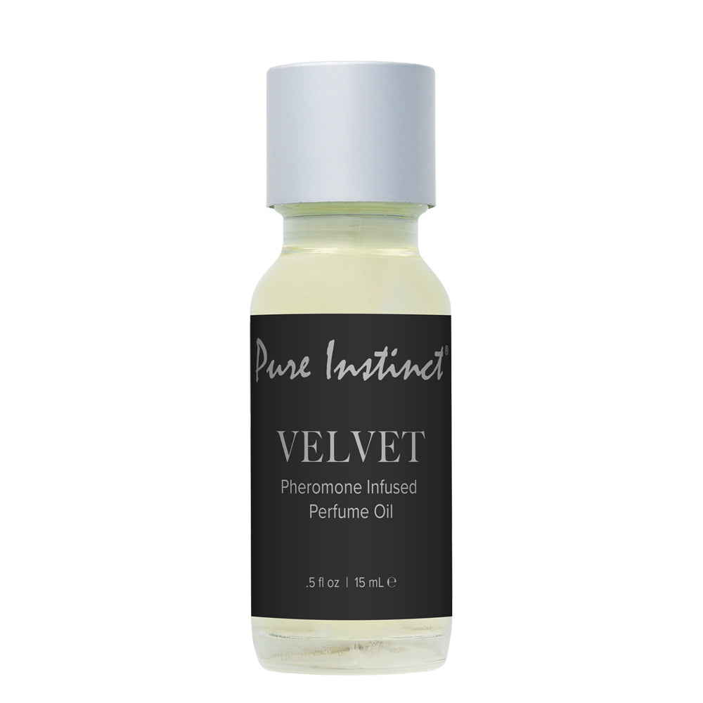 Pure Instinct Pheromone Perfume Oil Oil Velvet Dropper 0.5 oz. | 638258906081 | Available at EroticWarehouse.com
