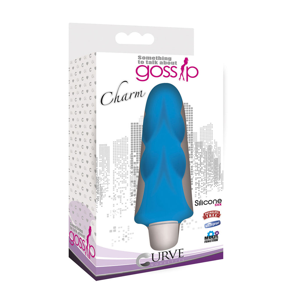 Gossip Charm - Azure | 642610430466 | Available at EroticWarehouse.com