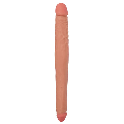 Jock 16" Tapered Double Dong Vanilla | 642610430770 | Available at EroticWarehouse.com