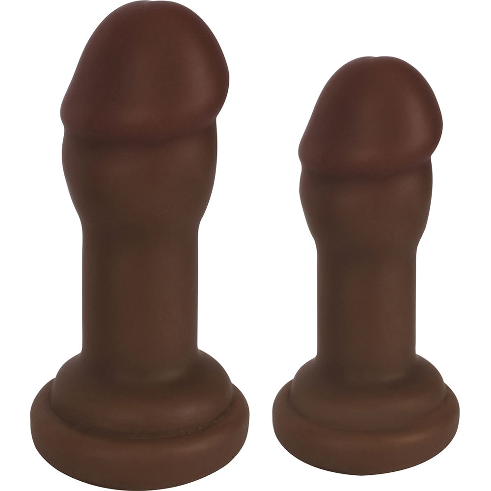Jock Anal Plug Duo Chocolate | 643380985163 | Available at EroticWarehouse.com