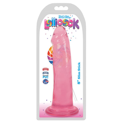 Lollicock 8" Slim Stick Cherry Ice | 643380985682 | Available at EroticWarehouse.com