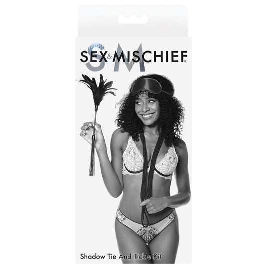 Shadow Tie And Tickle Kit | 646709098063 | Available at EroticWarehouse.com