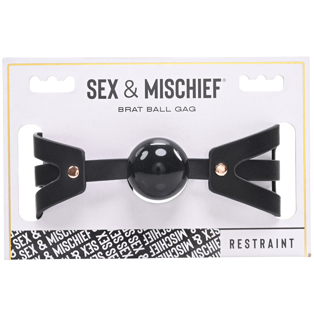S&M Brat Ball Gag | 646709098421 | Available at EroticWarehouse.com