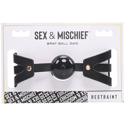 S&M Brat Ball Gag | 646709098421 | Available at EroticWarehouse.com
