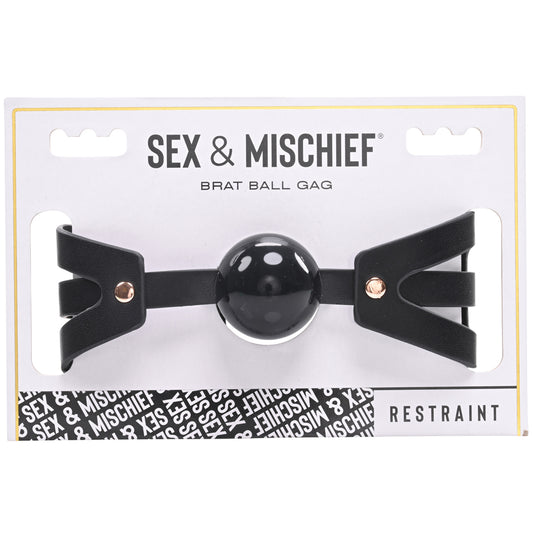 S&M Brat Ball Gag | 646709098421 | Available at EroticWarehouse.com