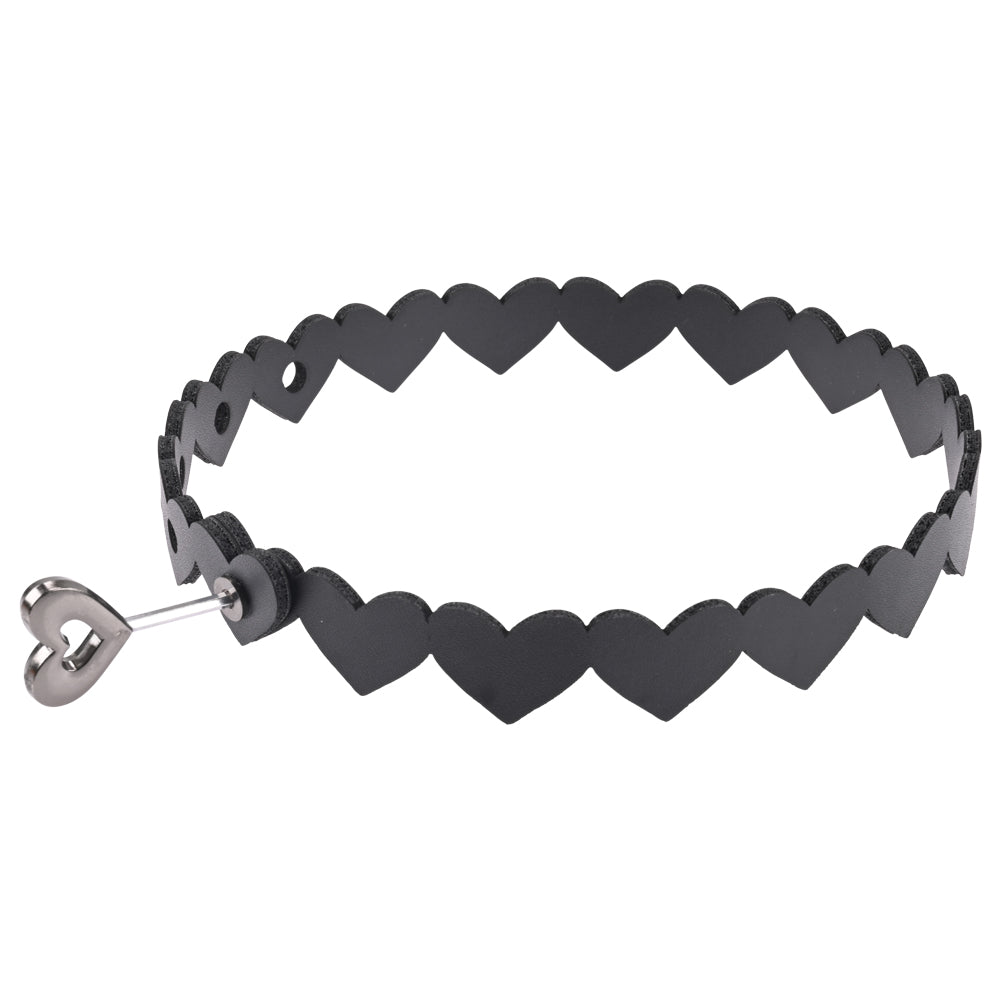 S&M Heart Day Collar | 646709098506 | Available at EroticWarehouse.com