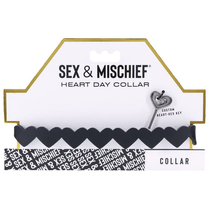 S&M Heart Day Collar | 646709098506 | Available at EroticWarehouse.com
