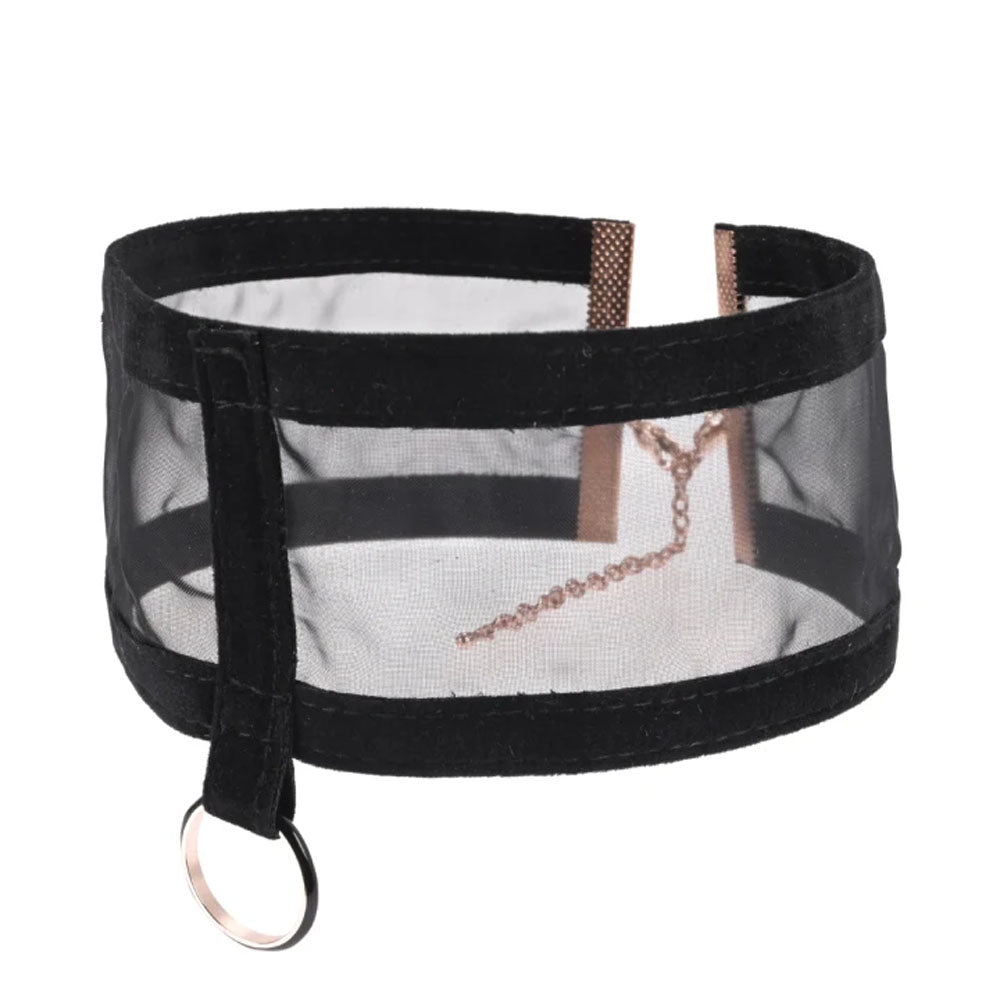 S&M Sheer Day Collar | 646709098513 | Available at EroticWarehouse.com