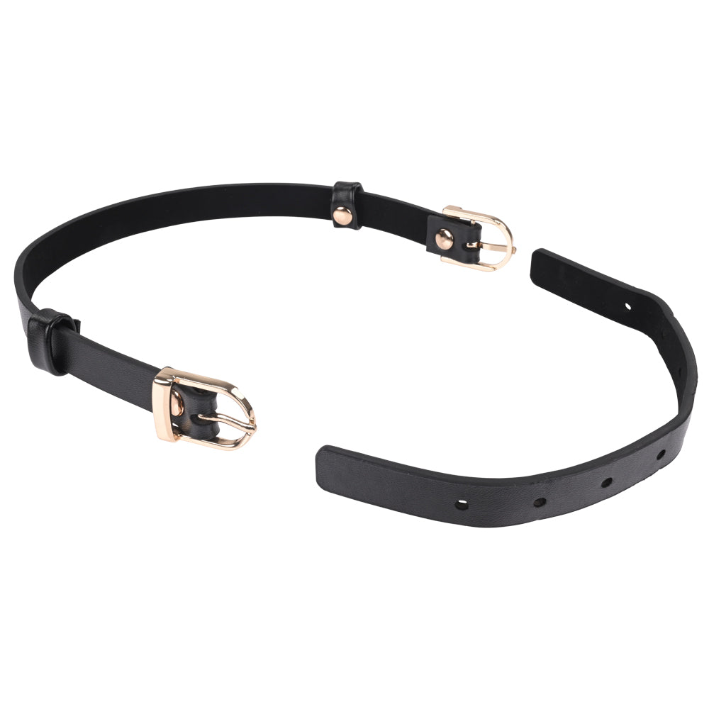 S&M Double Buckle Day Collar | 646709098544 | Available at EroticWarehouse.com