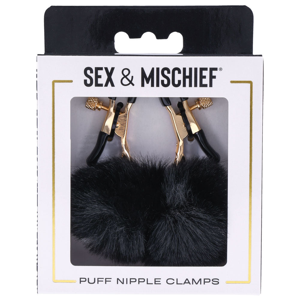 S&M Puff Nipple Clamps | 646709098551 | Available at EroticWarehouse.com