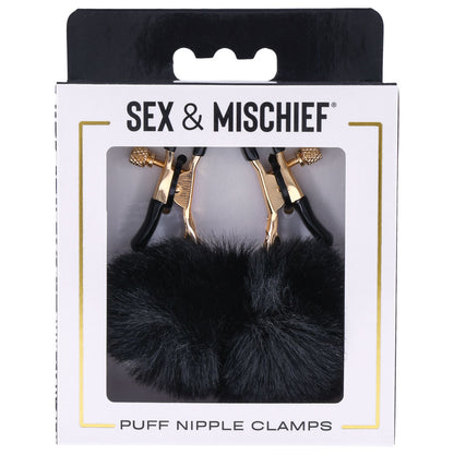 S&M Puff Nipple Clamps | 646709098551 | Available at EroticWarehouse.com