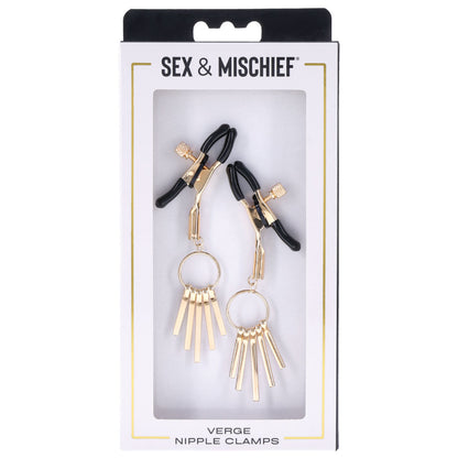 S&M Verge Nipple Clamps | 646709098568 | Available at EroticWarehouse.com