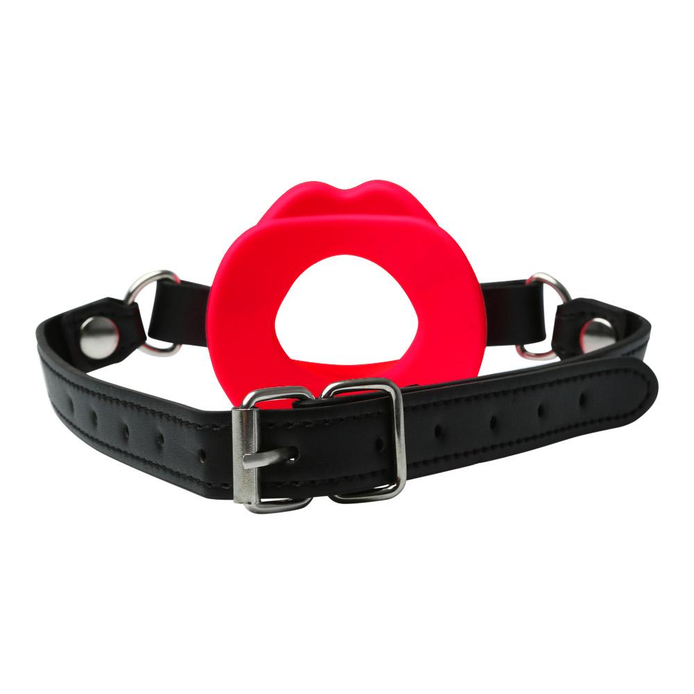 S&M Silicone Lips Red | 646709099435 | Available at EroticWarehouse.com