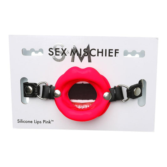 S&M Silicone Lips Red | 646709099435 | Available at EroticWarehouse.com