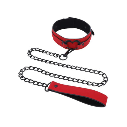 S&M Amor Collar And Leash | 646709099541 | Available at EroticWarehouse.com