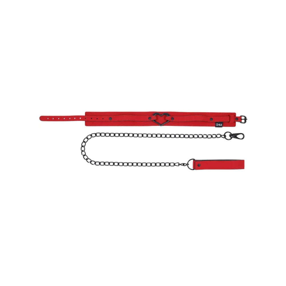 S&M Amor Collar And Leash | 646709099541 | Available at EroticWarehouse.com