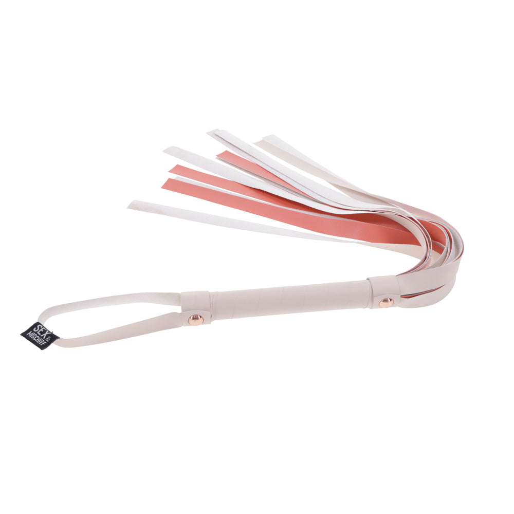 Peaches 'N CreaMe Stripe Flogger | 646709099671 | Available at EroticWarehouse.com